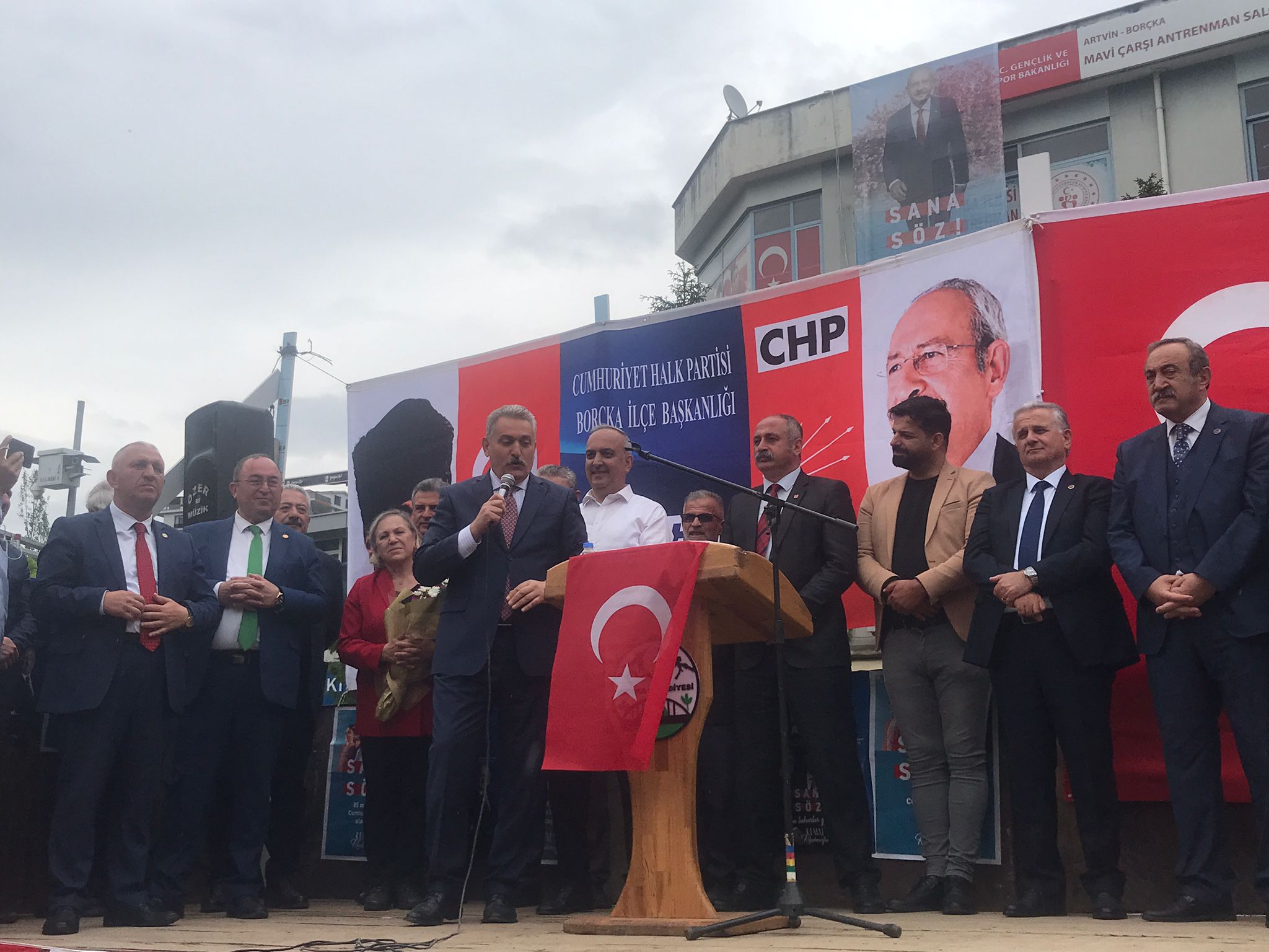 CHP’li adaylar Borçka’da (7)