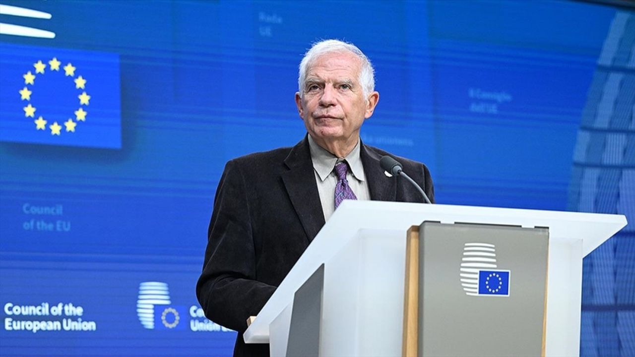 Borrell:İki devletli çözüm için Türkiye ile görüşmeye hazırız