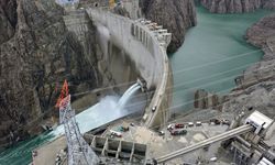 Yusufeli Barajı ve HES'te su yüksekliği 78 metreyi aştı