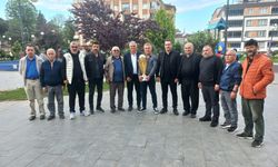 Samsunspor'un şampiyonluk kupası Alaçam'da sergilendi