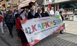 Artvin'de "42. Kafkasör Kültür, Turizm ve Sanat Festivali" başladı