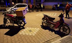İki motosikletin çarpıştı, 3 yaşındaki çocuk yaralandı