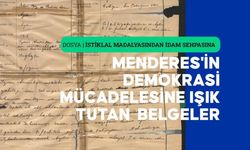 Menderes'e "Atnan" adıyla İstiklal Madalyası verilmesine ilişkin kararname Meclis Kütüphanesi'nin arşivine girdi