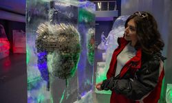 Türkiye'nin tek buz müzesinde temiz çevre mesajı