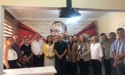 CHP Borçka İlçe Teşkilatına ziyaret 