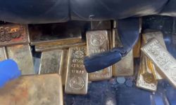 Gümrük kaçağı 28 kilogram külçe altın ele geçirildi