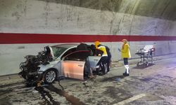 Ovit Tüneli'ndeki trafik kazasında 3 kişi yaralandı