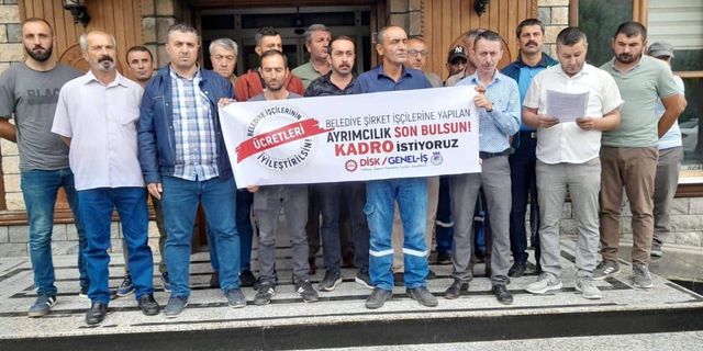 Ardanuç Belediyesi İşçileri: “Ayrımcılık son bulmalı, kadro verilmeli”