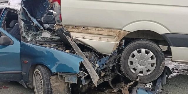 Arhavi’de korkutan Trafik kazası