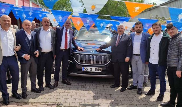 Türkiye'nin otomobili Togg'un tanıtımı Salıpazarı'nda yapıldı