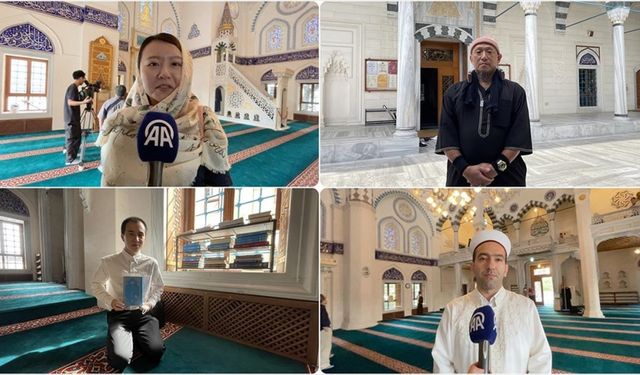 İslam'ı merak eden Japonlar, Tokyo Camisi'ni ziyaret ediyor