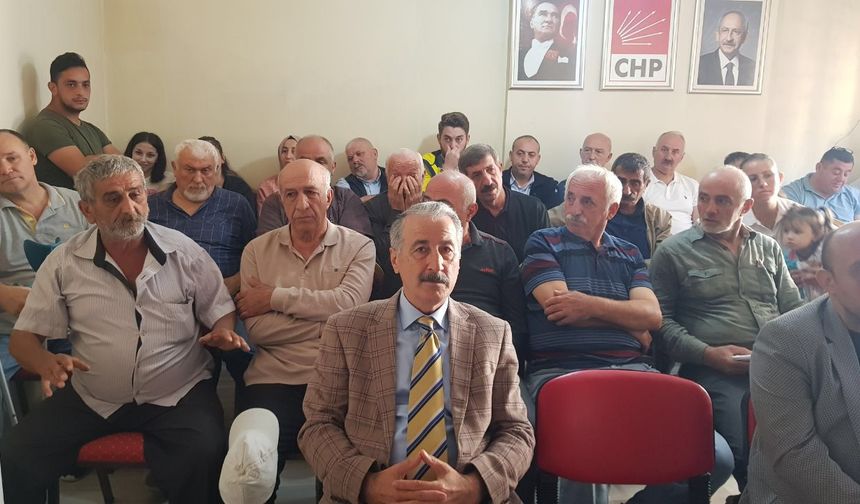 Borçka CHP Teşkilatında Tanışma Toplantısı 
